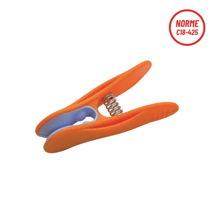 Lot de 2 pinces en plastique pour nappe isolante